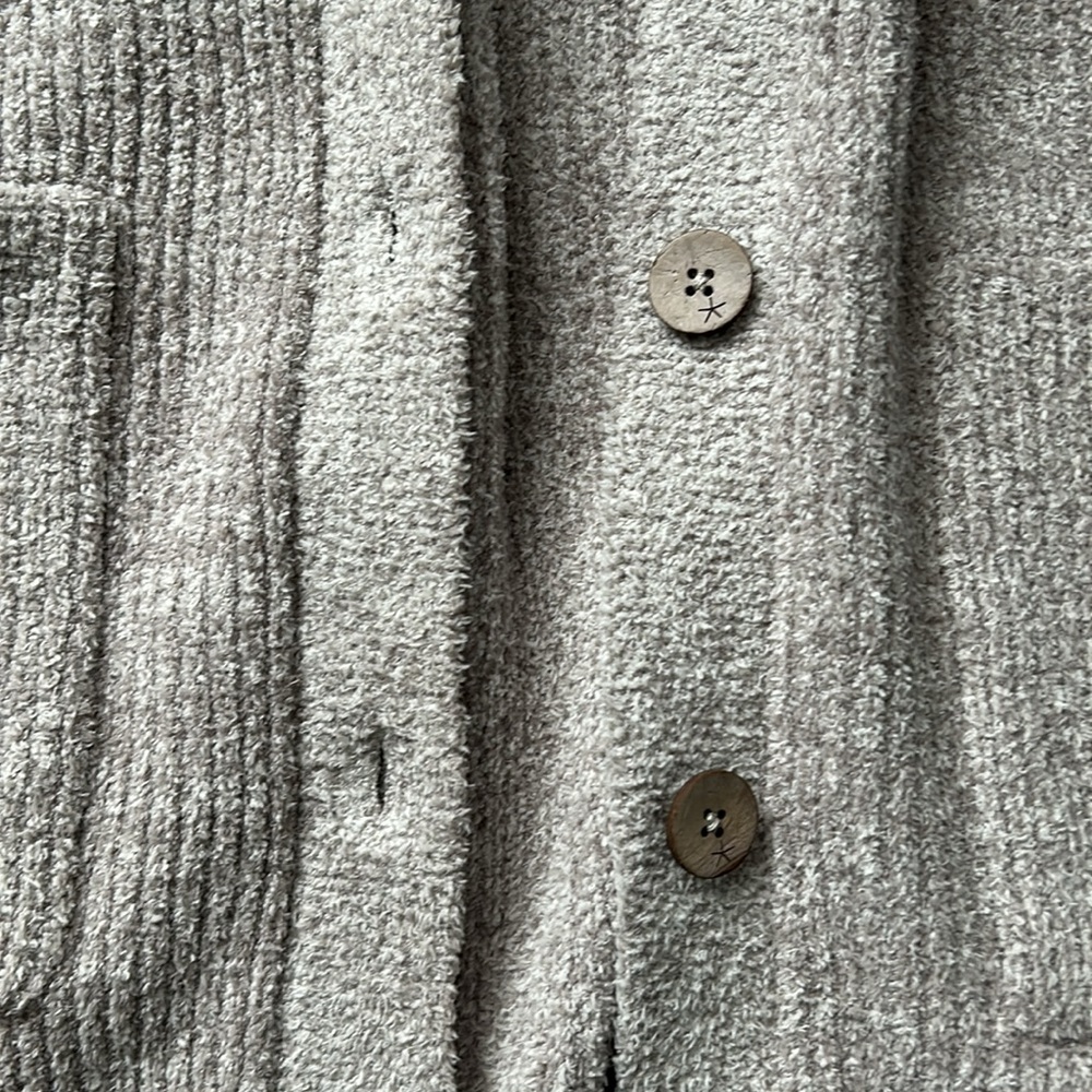 Barefoot Dreams Button Up Hooded Coat - Picture 6 of 13
